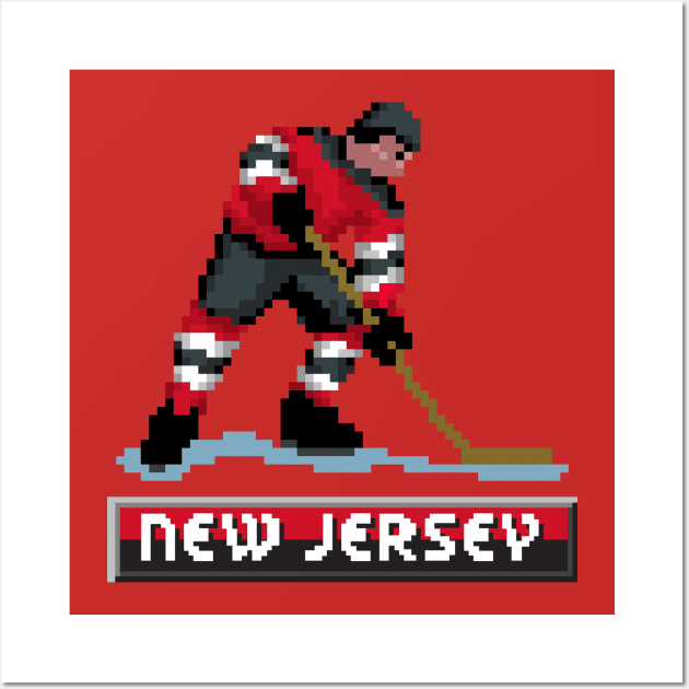 New Jersey Hockey Wall Art by clarkehall